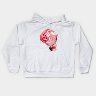 Rose wine Dragon Kids Hoodie